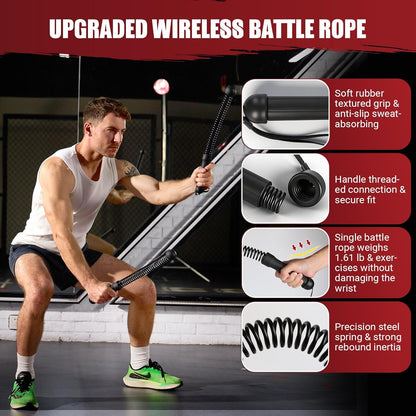 Weighted Ropeless Battle Ropes